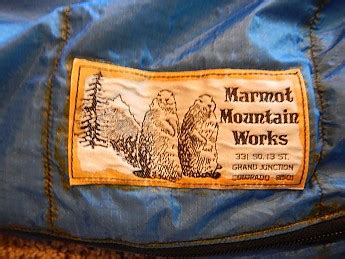 old marmot sleeping bags